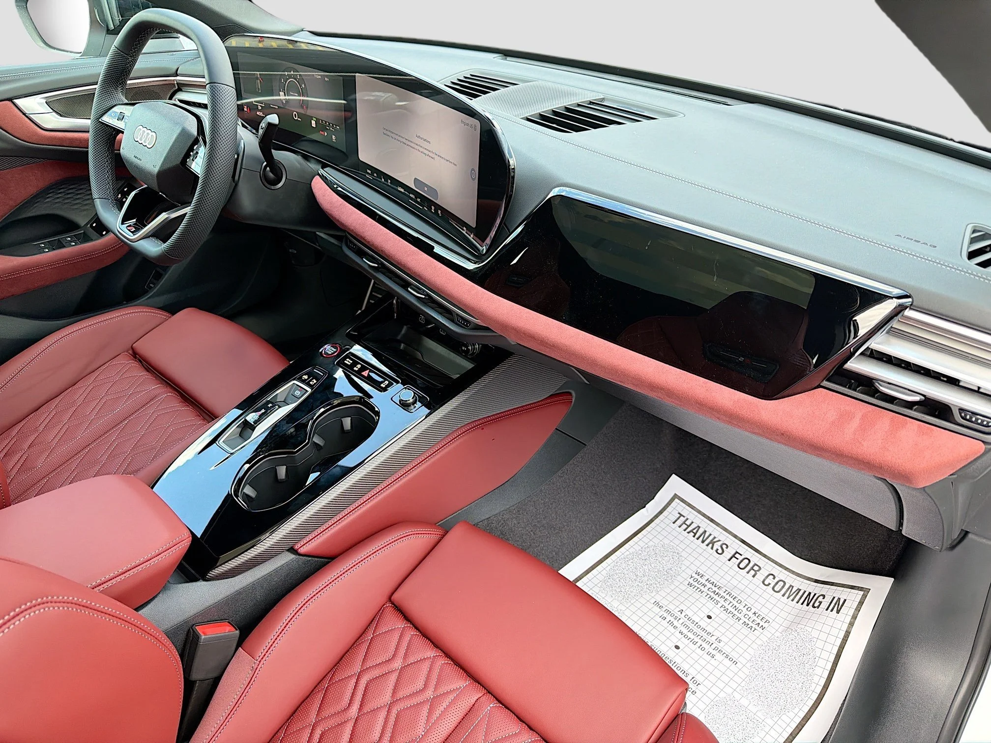 New 2026 Glacier White Metallic Audi Premium Plus image 13