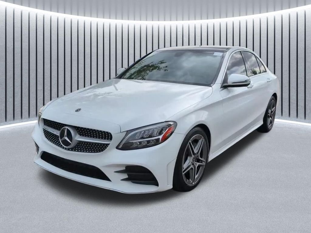 Used 2021 White Mercedes-Benz C 300 image 17