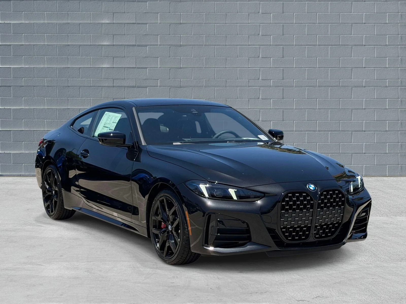 New 2027 Black Sapphire Metallic BMW 430i image 1
