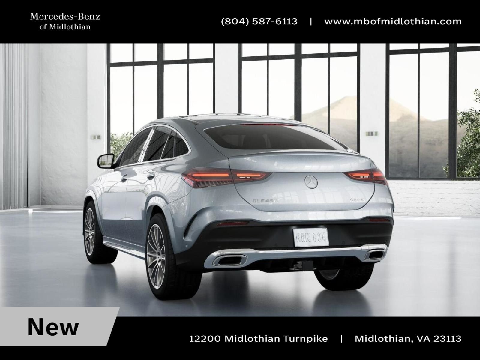 New 2026 Cirrus Silver Metallic Mercedes-Benz GLE 450 Coupe image 27