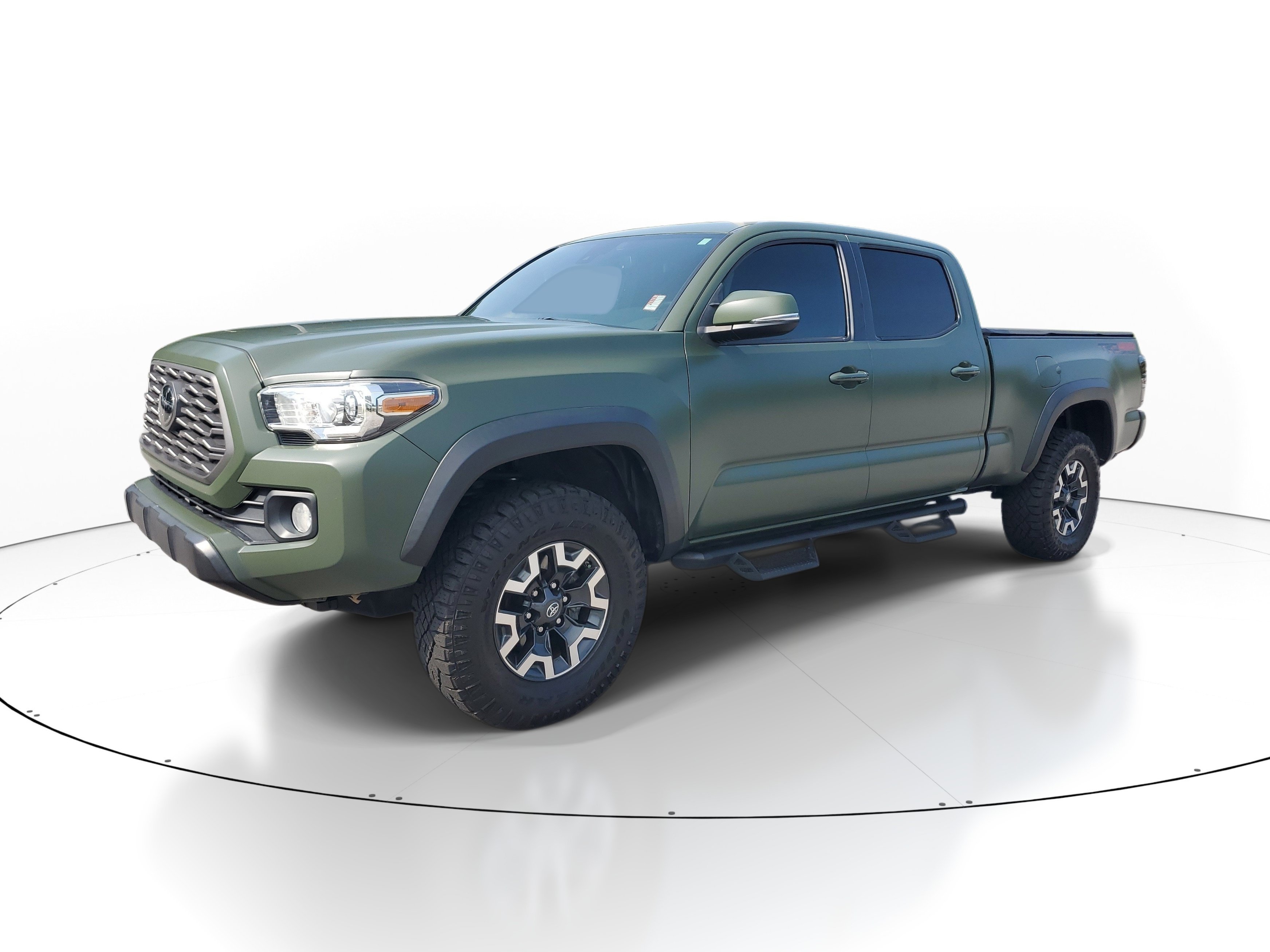 Used 2022 Green Toyota TRD Off-Road image 2