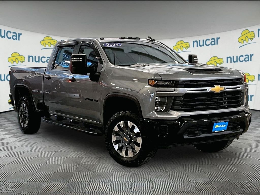 Used 2024 Sterling Gray Metallic Chevrolet Custom image 1