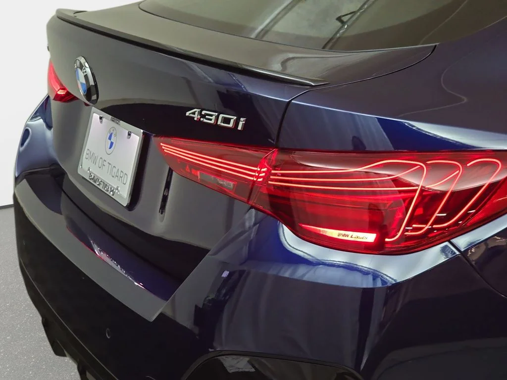 Used 2025 Tanzanite Blue II Metallic BMW 430i Gran Coupe image 36
