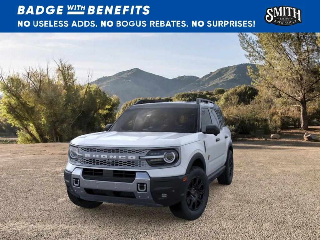 New 2026 Space White Metallic Ford Badlands® image 3
