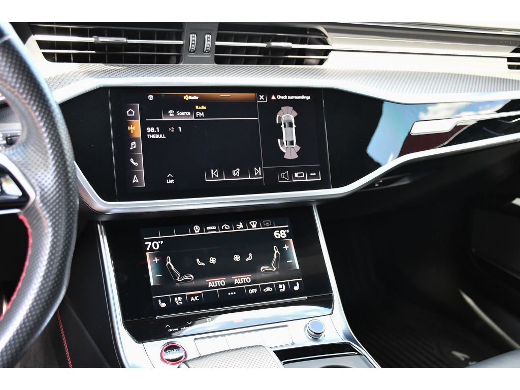 Used 2021 Glacier White Metallic Audi 4.0T (Tiptronic) image 20