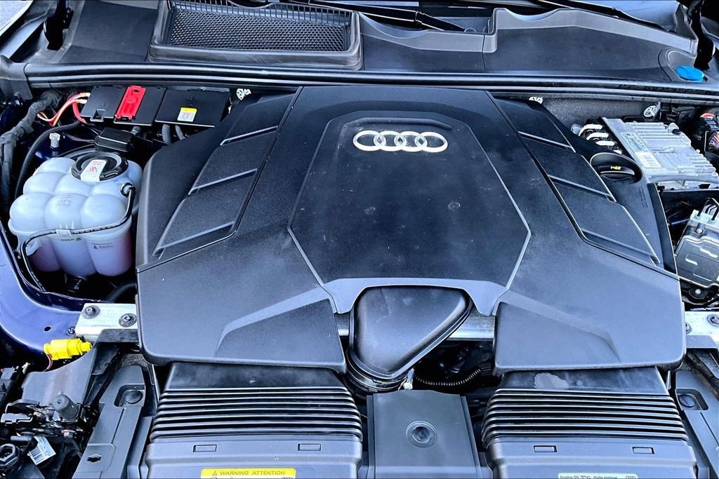 Used 2022 Blue Audi 55 Premium image 31