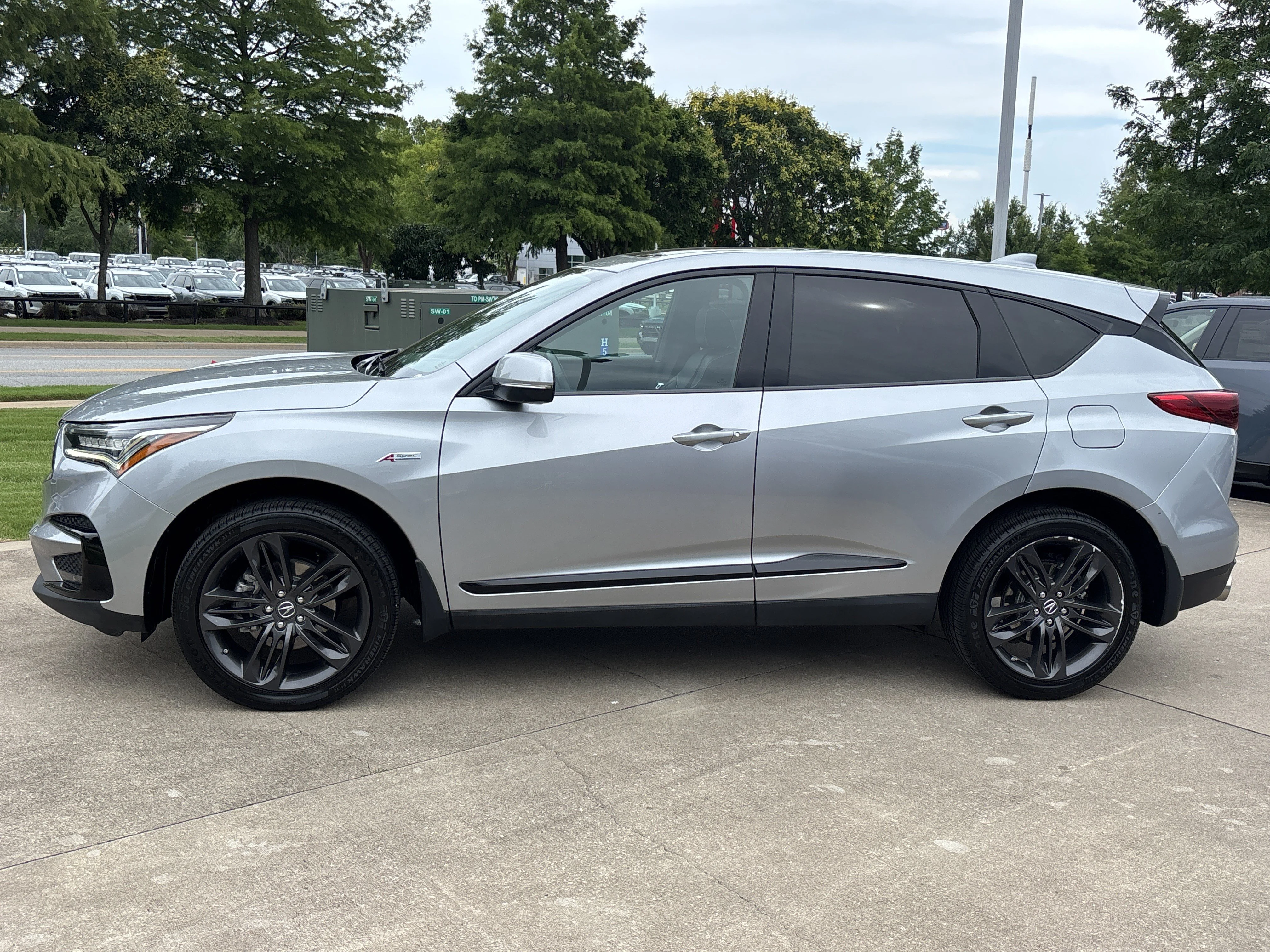 Used 2020 Lunar Silver Metallic Acura SH-AWD A-Spec Package image 11