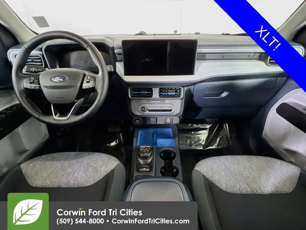 Certified Used 2025 Shadow Black Ford XLT image 6