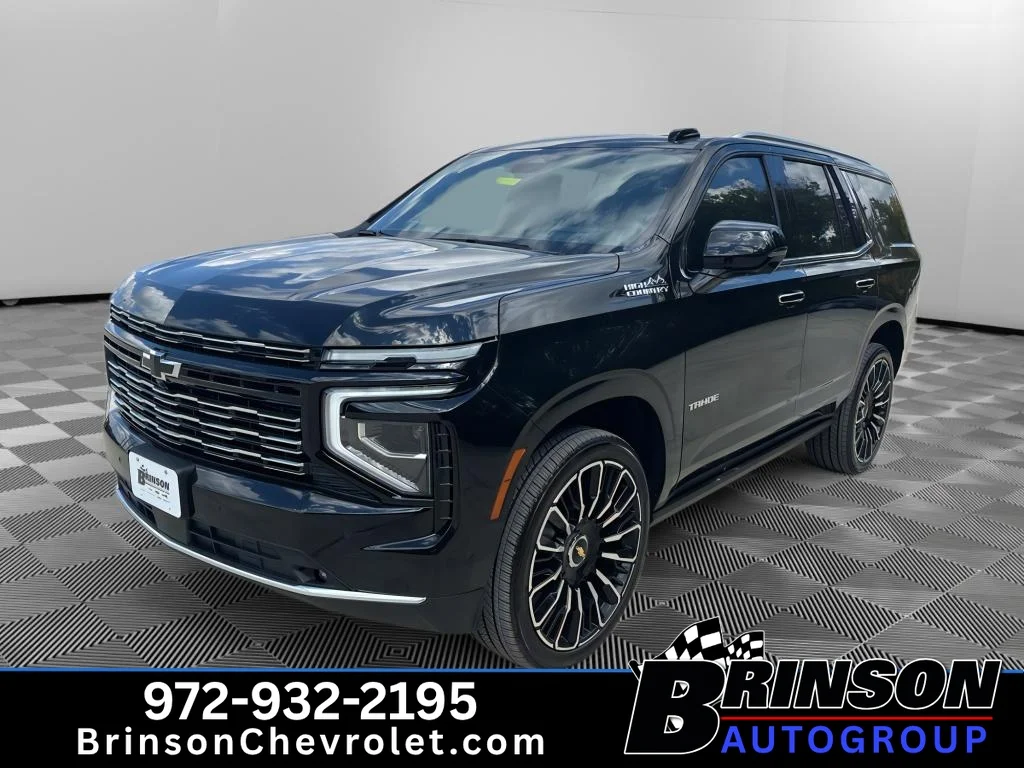 New 2026 Black Chevrolet High Country image 1
