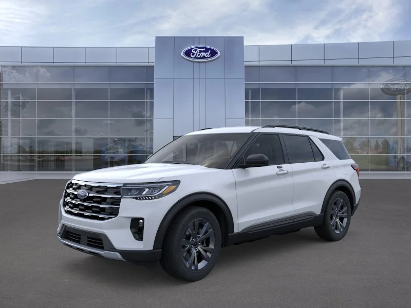 New 2026 Space White Metallic Ford Active image 1