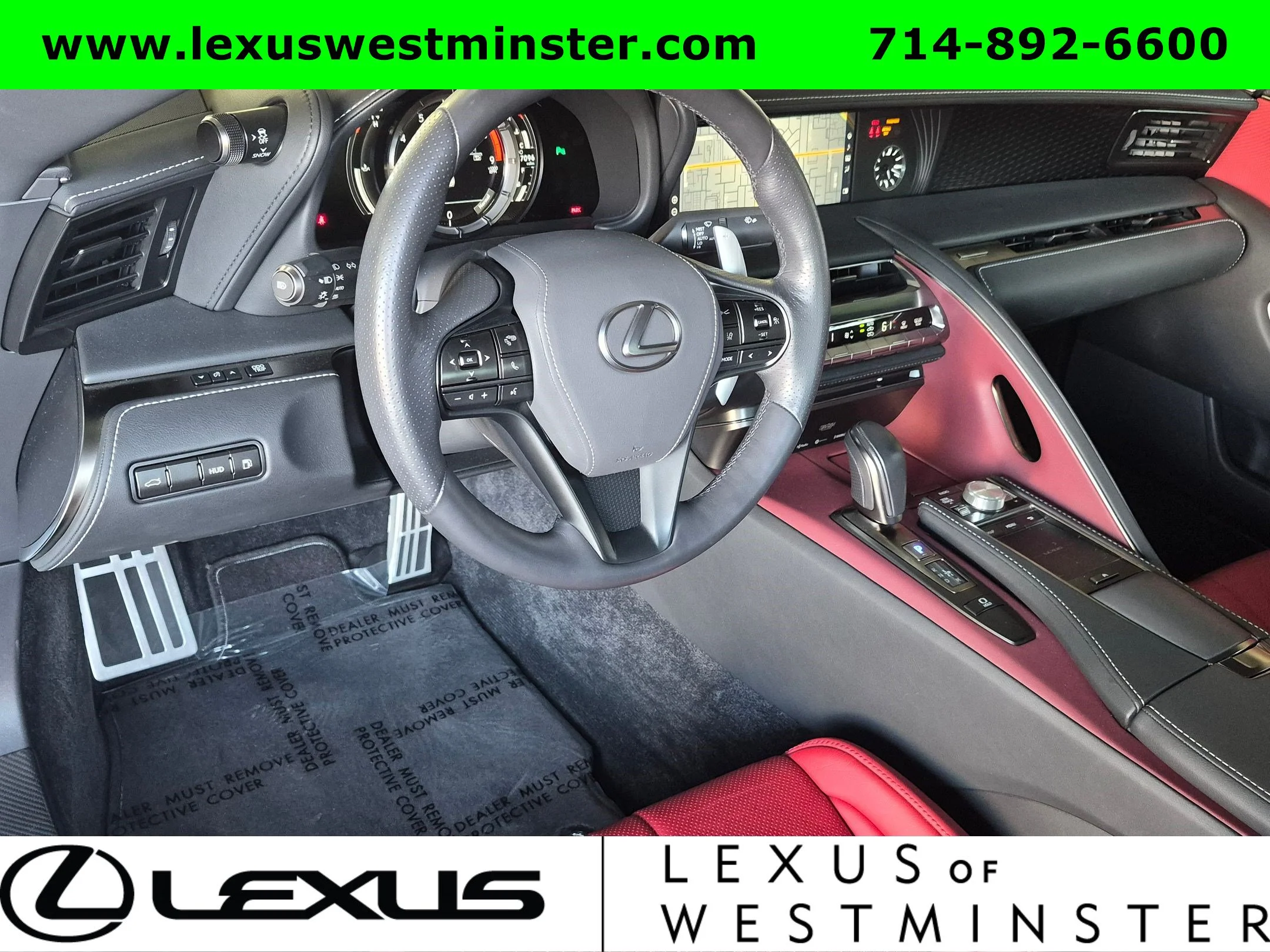 Certified Used 2021 White Lexus LC 500 image 17