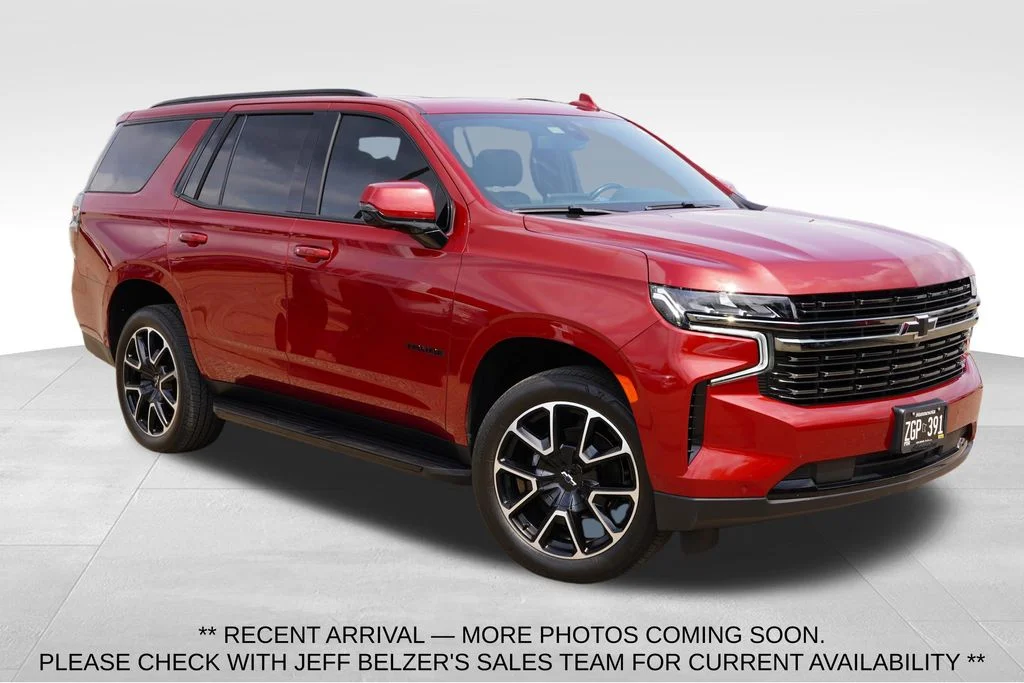 Used 2022 Cherry Red Tintcoat Chevrolet RST image 1
