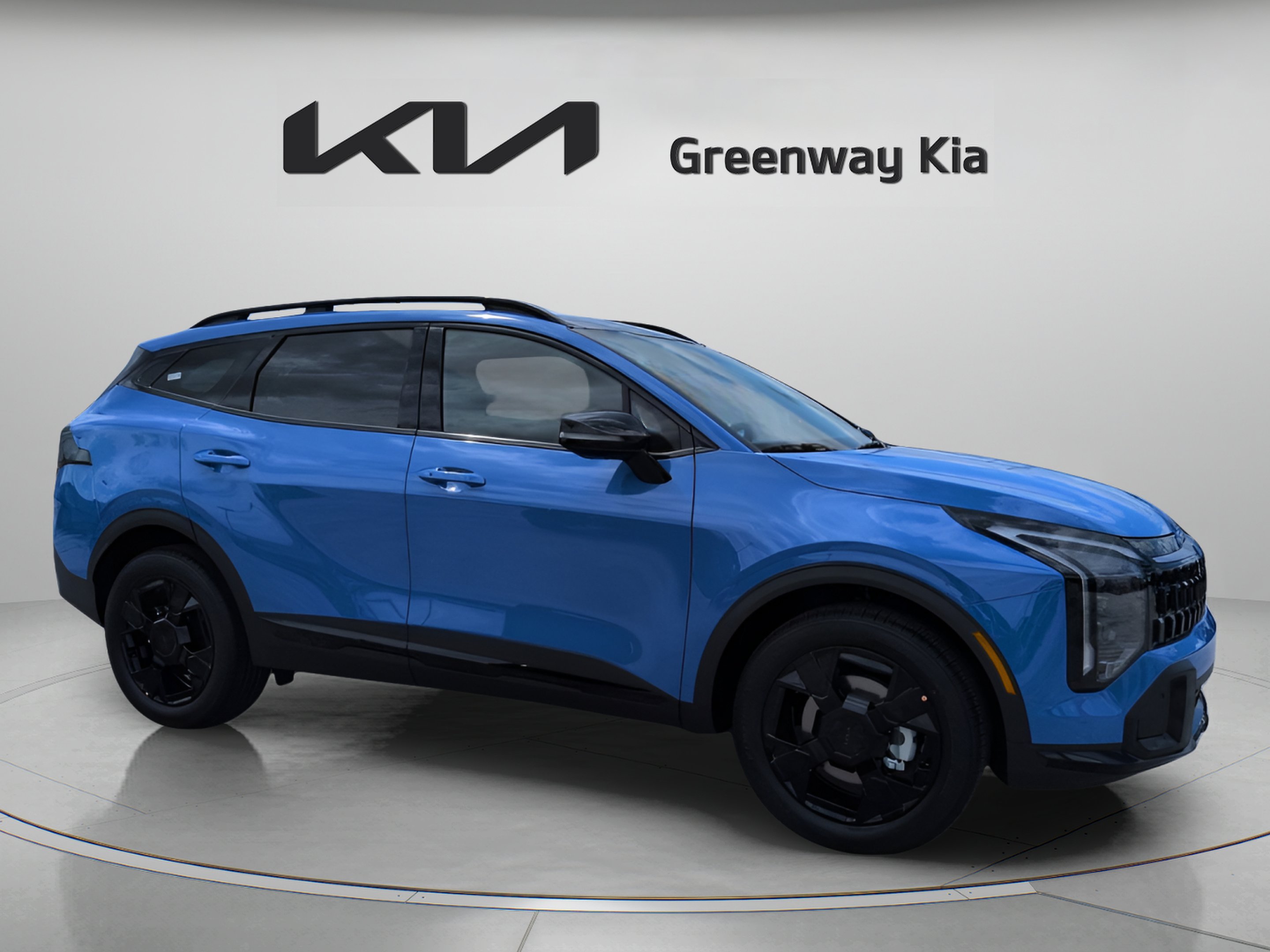New 2026 Nebular Blue Kia X-Line image 2