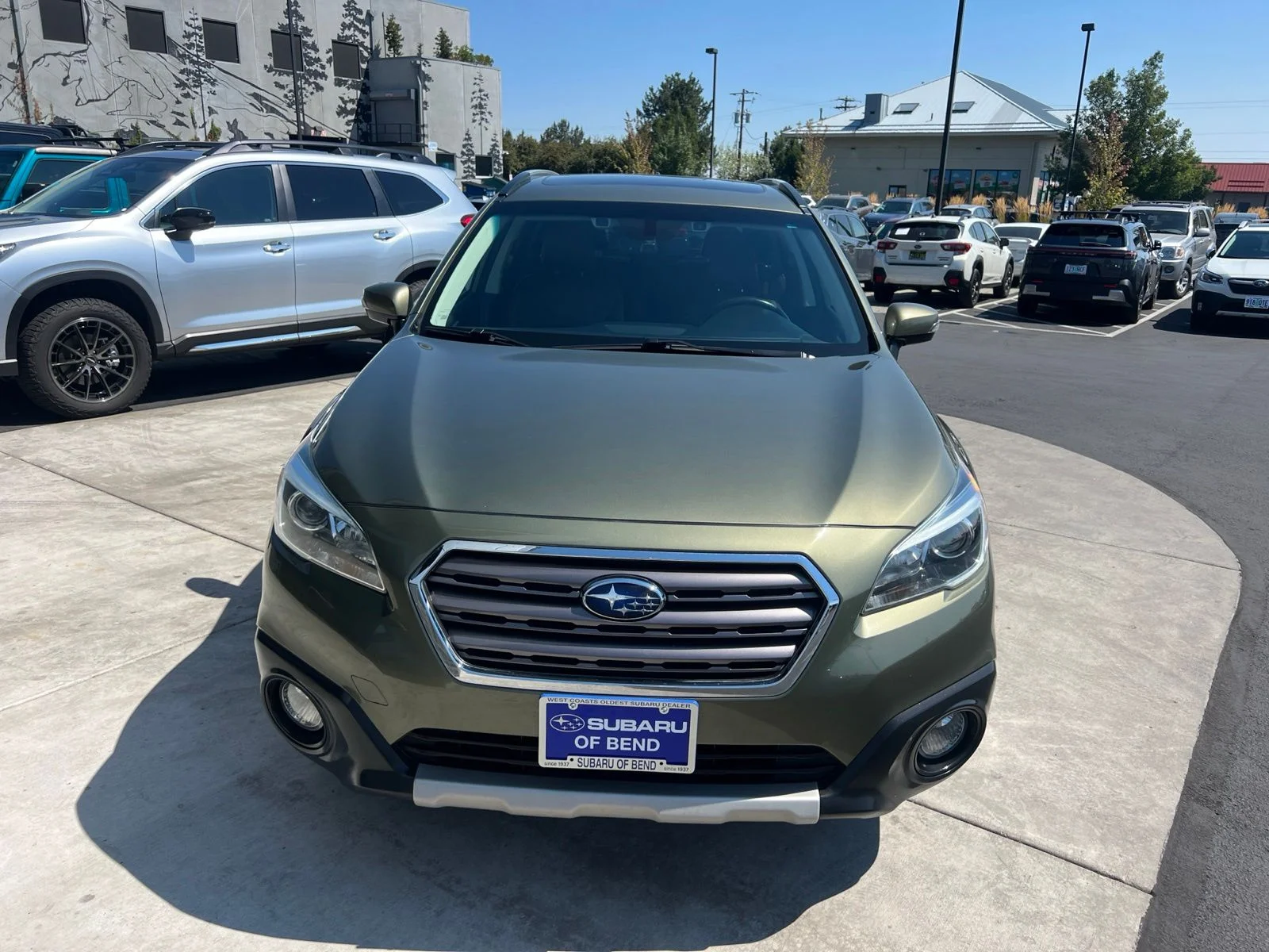 Used 2017 Green Metallic Subaru 3.6R image 2