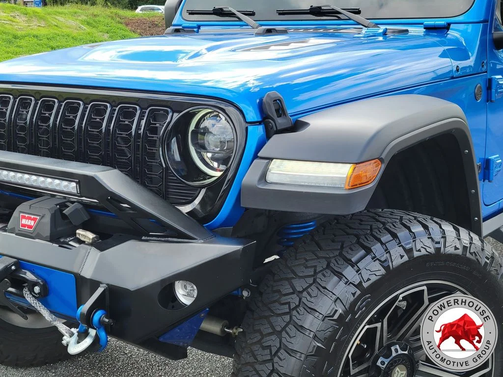 Used 2024 Blue Jeep Willys Wheeler image 10