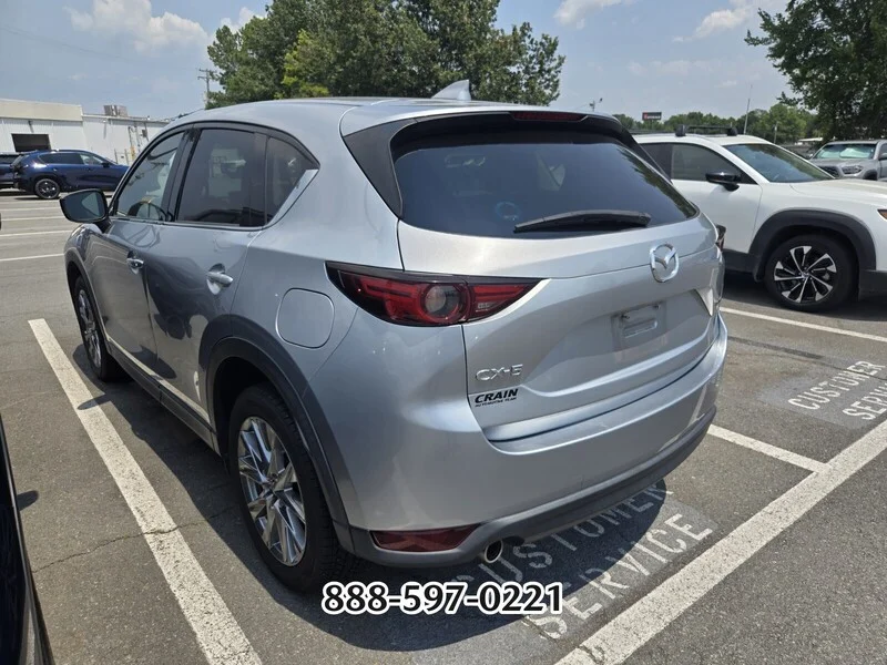 Used 2021 Sonic Silver Metallic MAZDA GRAND TOURING image 2
