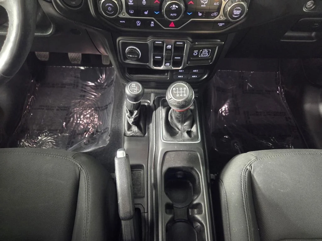 Used 2021 Black Clearcoat Jeep Unlimited Willys image 13