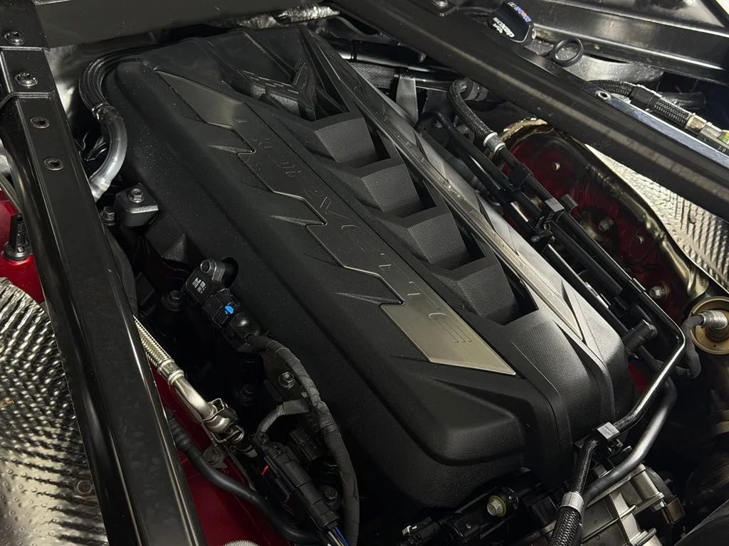 Used 2023 Orange Chevrolet Stingray 1LT image 27