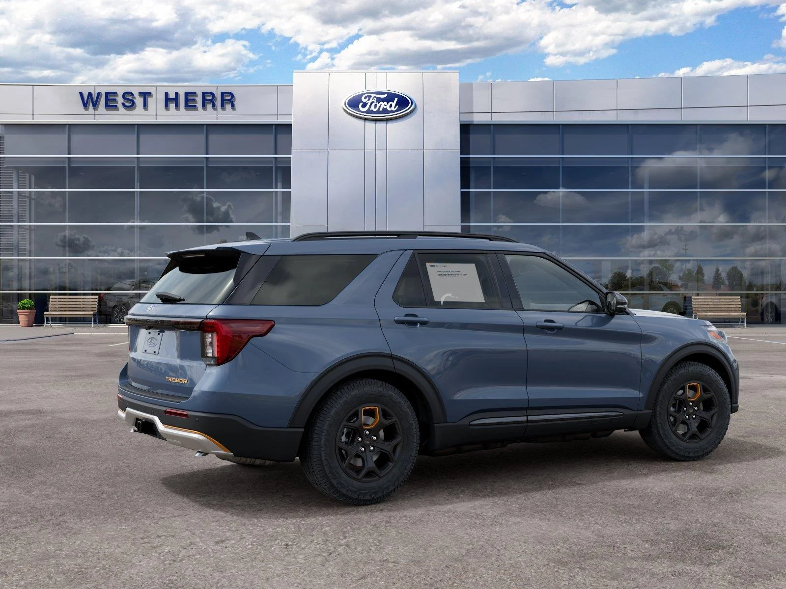 New 2027 Vapor Blue Metallic Ford Tremor® image 6
