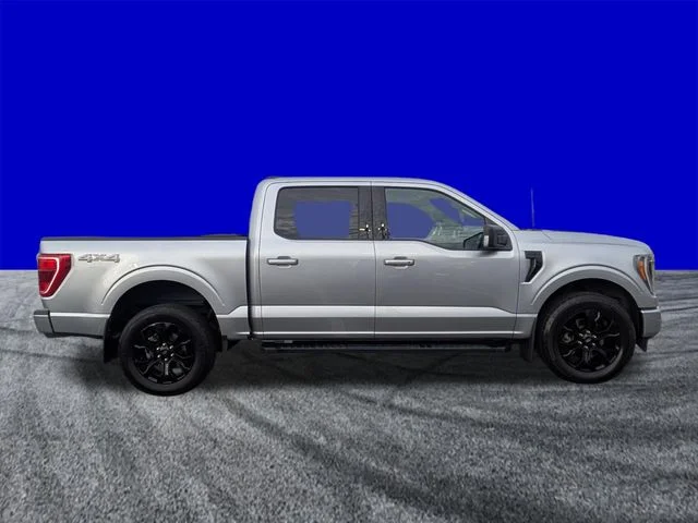 Certified Used 2023 Silver Metallic Ford XLT image 3