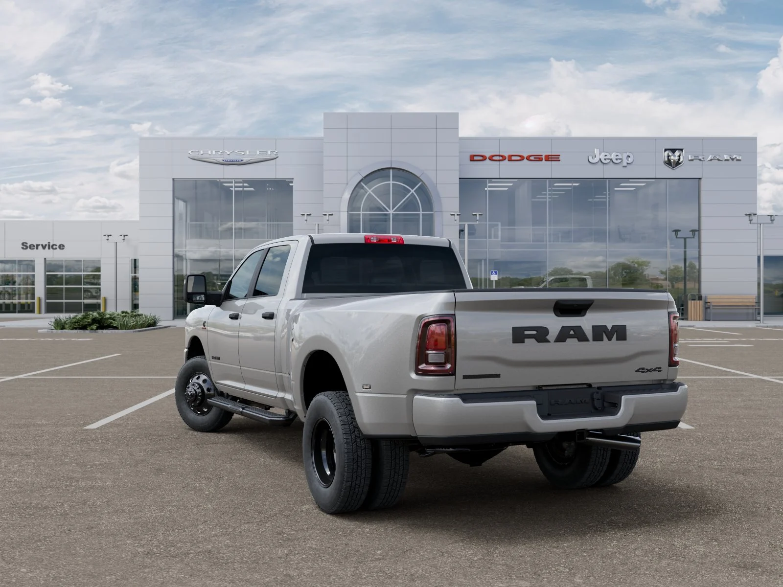 New 2026 Silver-Zynith Exterior Paint RAM Big Horn image 47