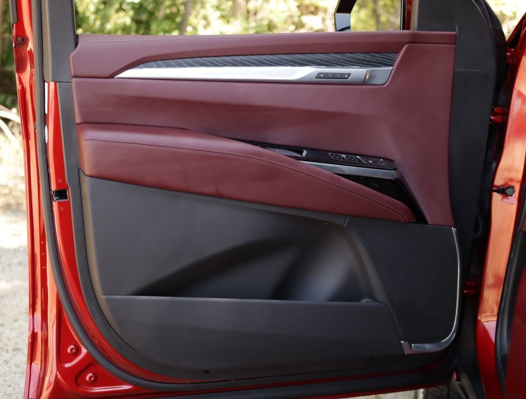 Used 2025 Radiant Red Tintcoat Cadillac Premium Luxury image 35