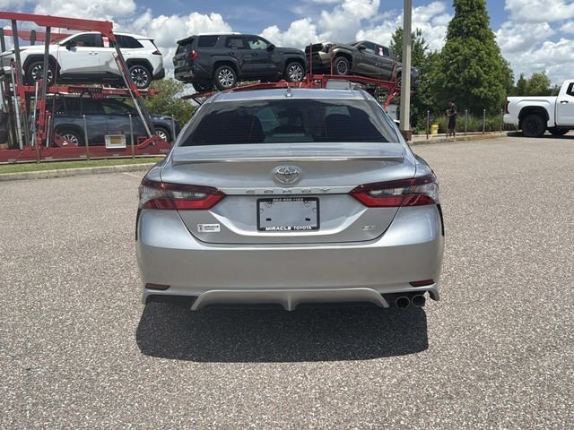 Used 2021 Silver Toyota SE image 5