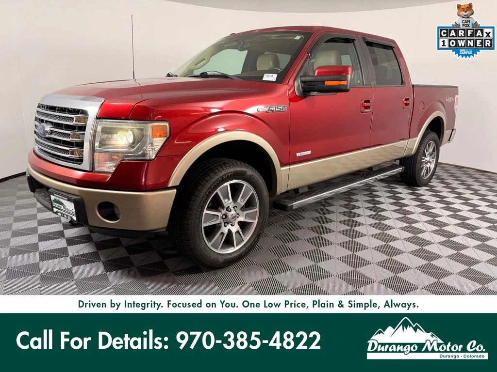 Used 2014 Red Ford Lariat image 1