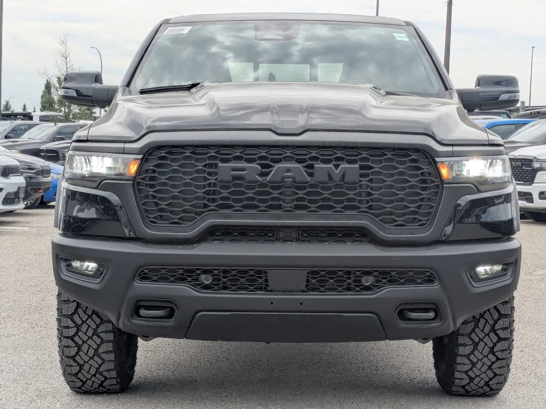 New 2026 Black RAM Rebel - - 4x4 - 5.7L HEMI V8 - Rebel Level 2 Equip Grp & More! image 3