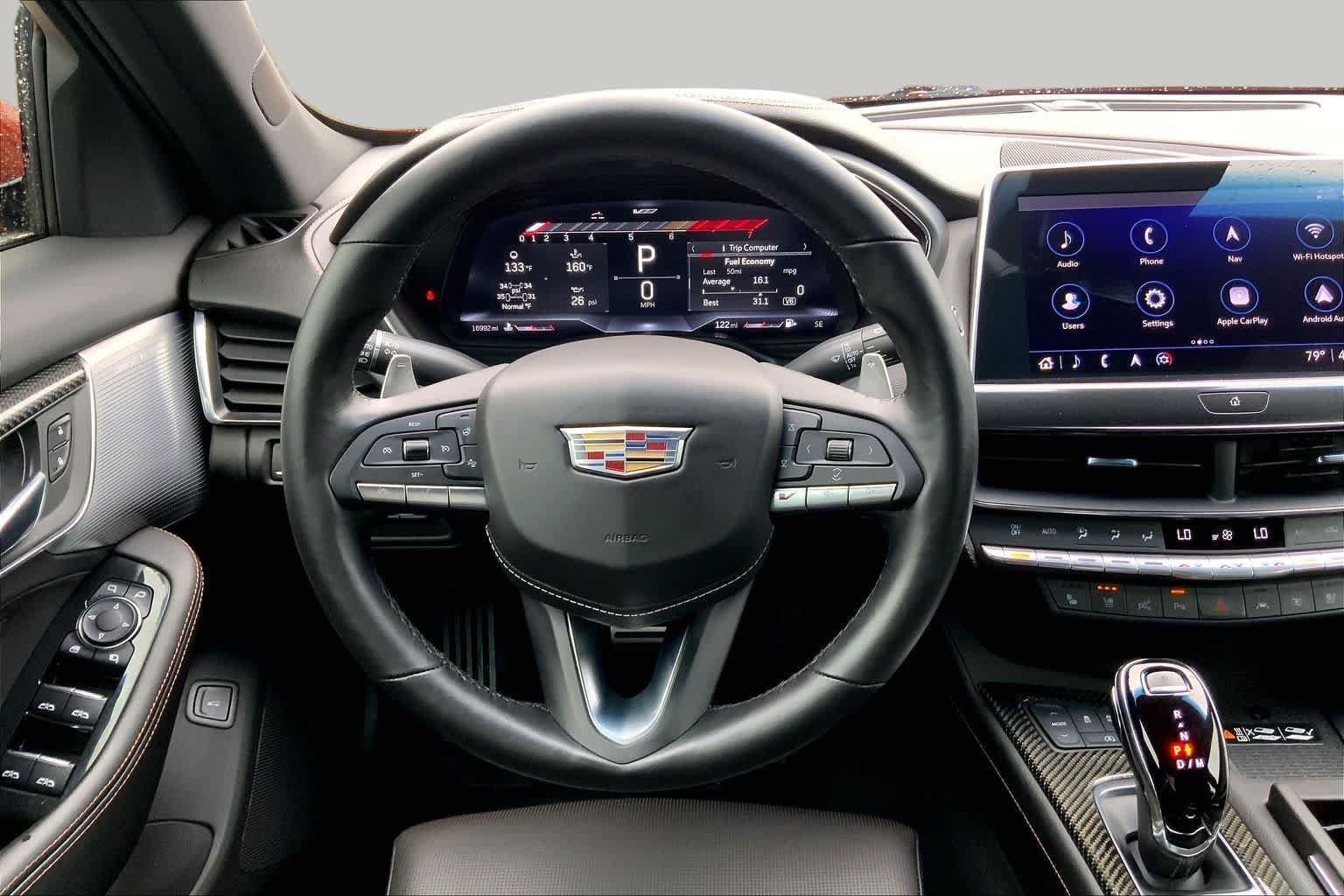 Used 2023 Blaze Orange Metallic Cadillac  image 6