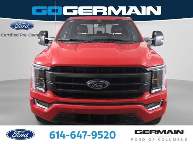 Certified Used 2023 Race Red Ford Lariat image 2