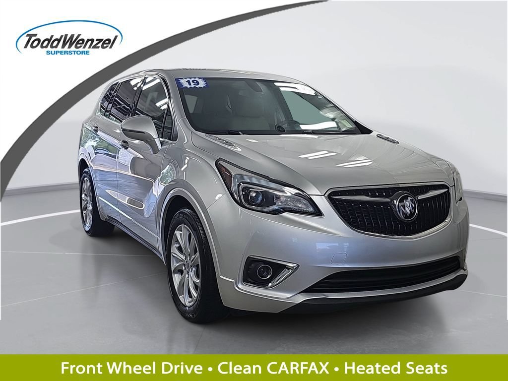Certified Used 2019 GALAXY SILVER METALLIC Buick Preferred image 1
