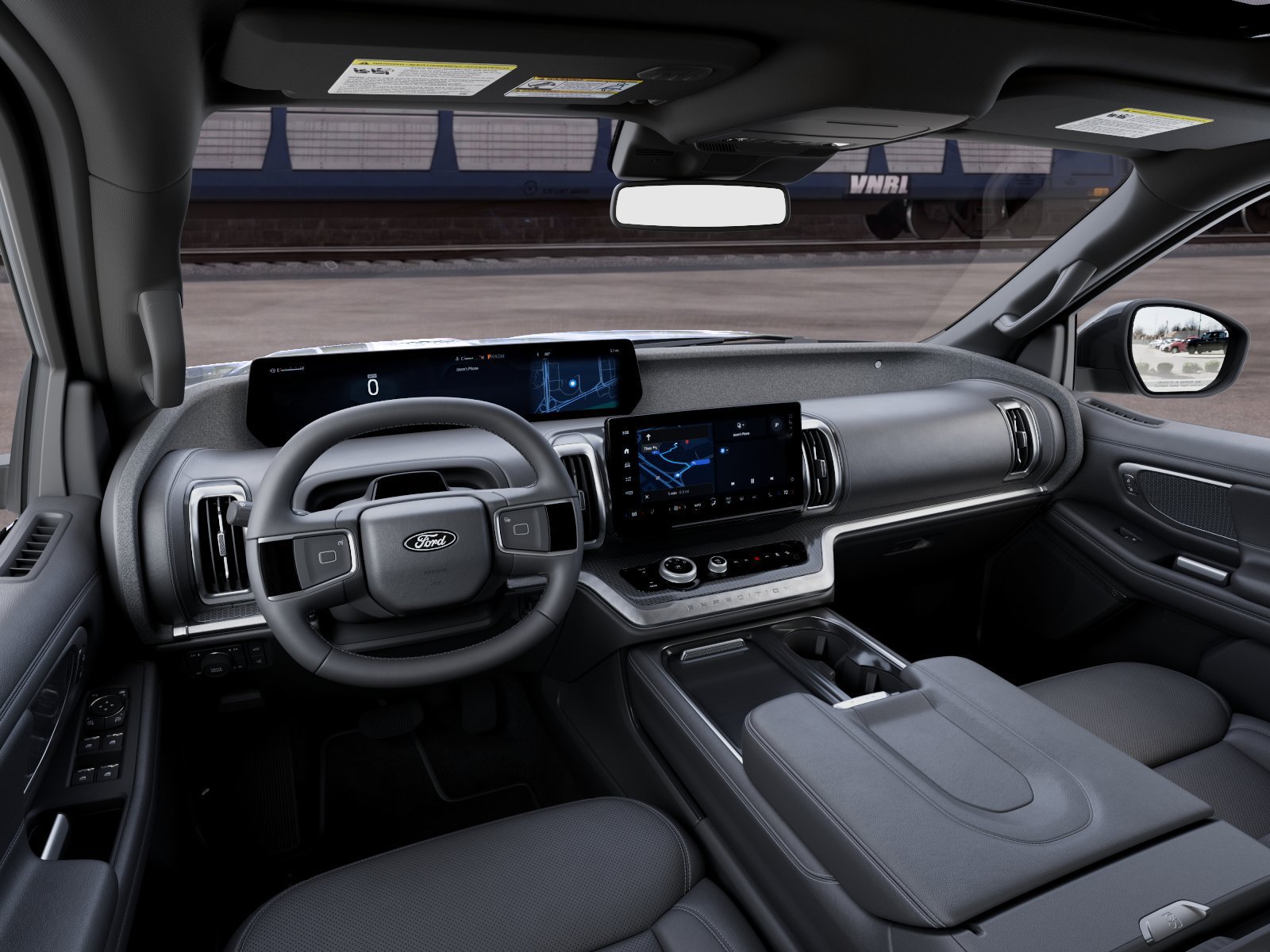 New 2027 Agate Black Metallic Ford Platinum image 9