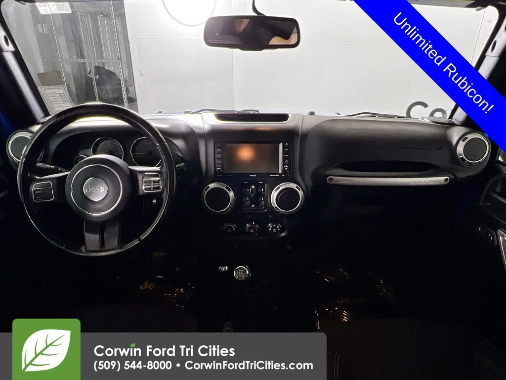Used 2016 Blue Jeep Unlimited Rubicon image 7