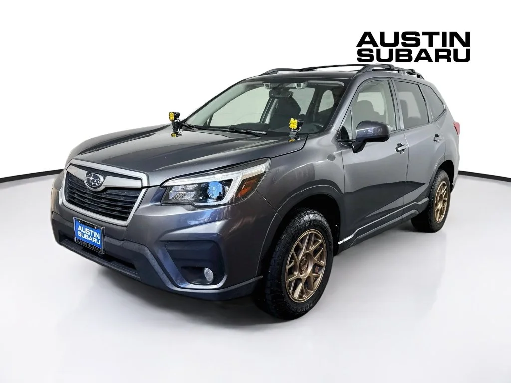 Used 2021 Gray Subaru Premium image 3