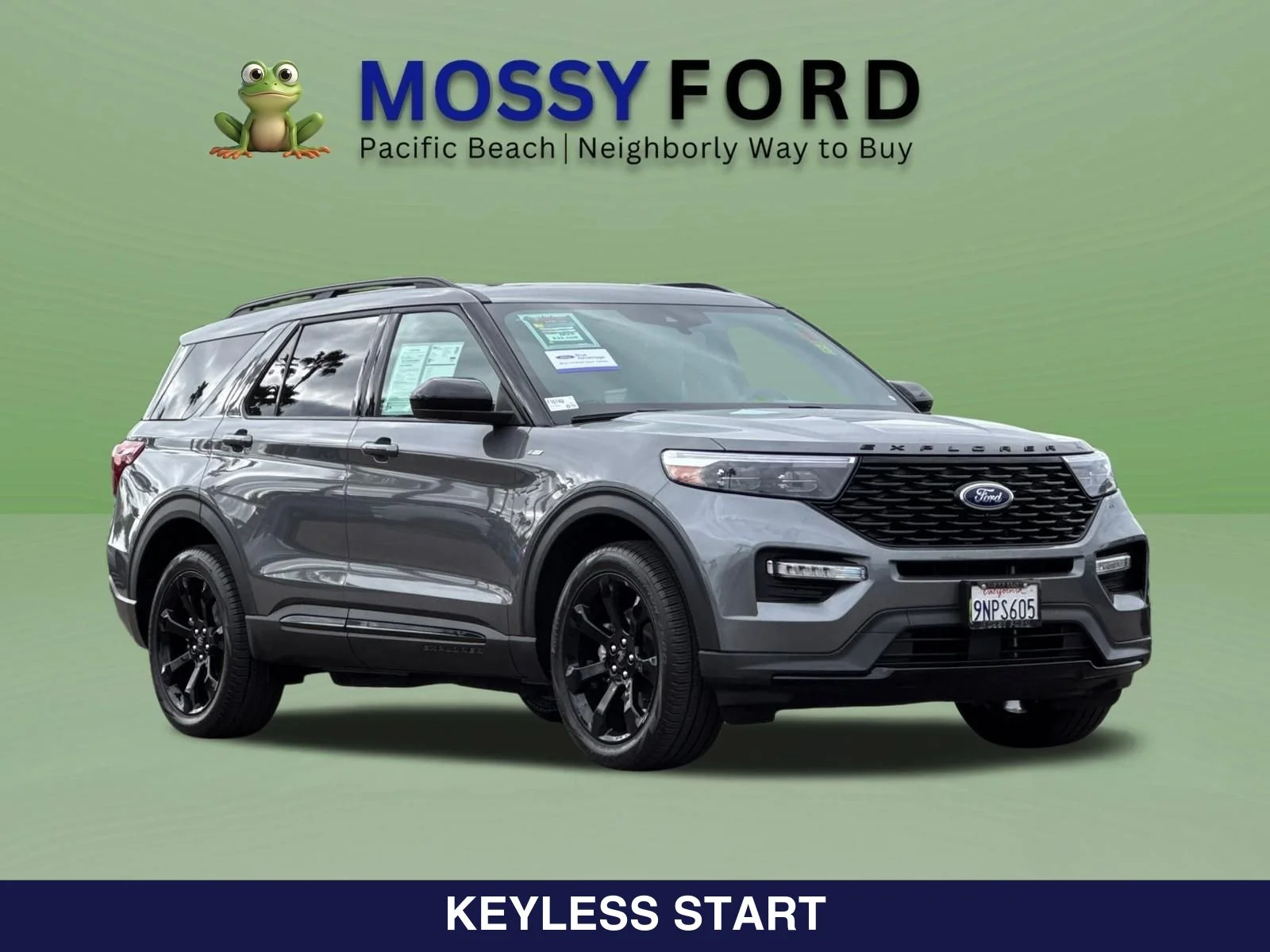 Certified Used 2024 Carbonized Gray Metallic Ford ST-Line image 2