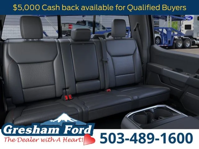 New 2026 Agate Black Metallic Ford Lariat image 12