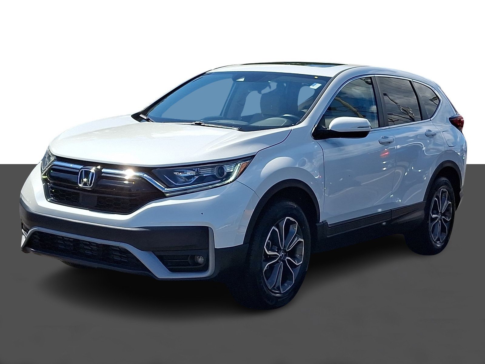 Certified Used 2021 Platinum White Pearl Honda AWD EX-L image 3
