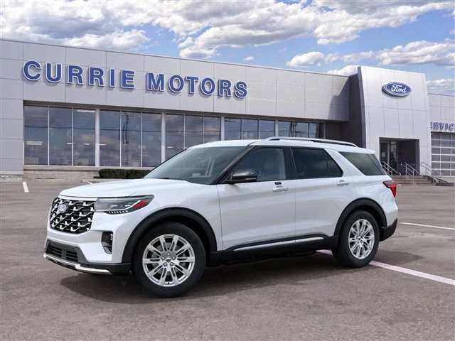 New 2027 Star White Metallic Tri-Coat Ford Platinum image 1