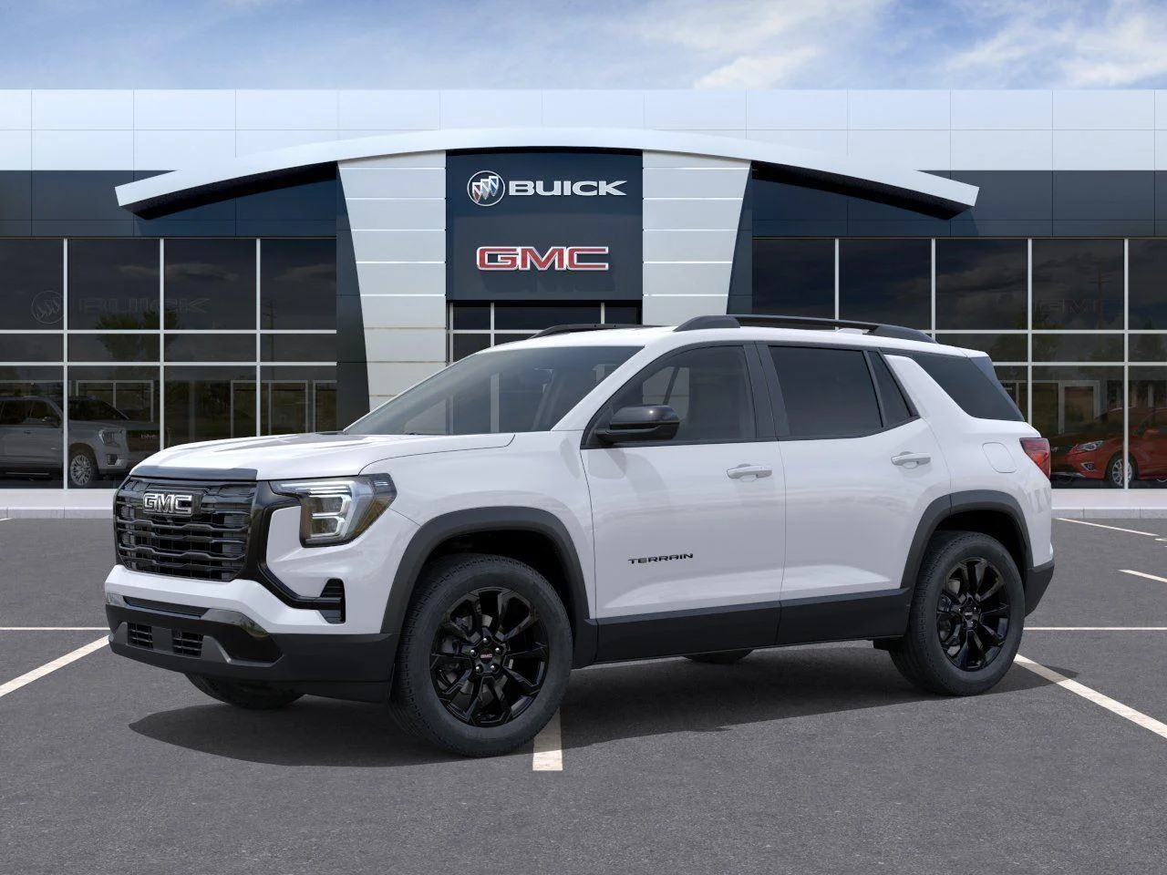 New 2026 Summit White GMC Elevation image 2