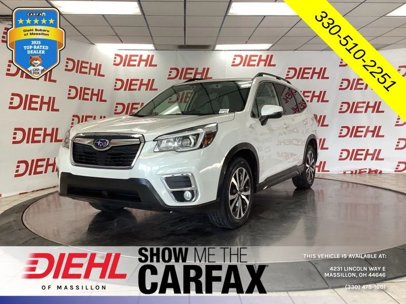 Used 2020 White Subaru Limited image 3