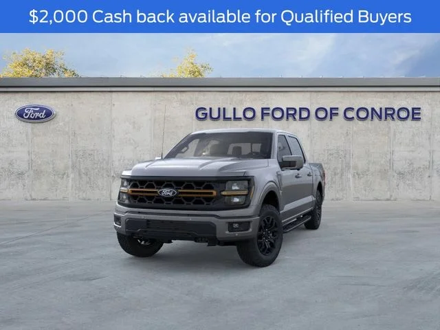 New 2026 Carbonized Gray Metallic Ford Tremor image 2