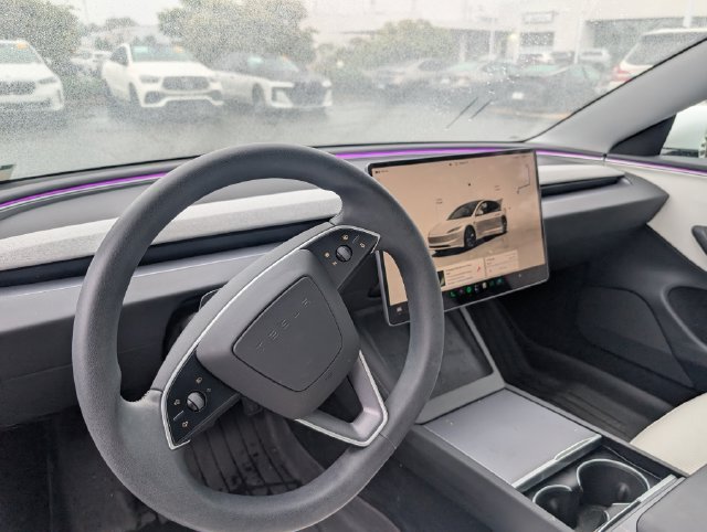 Used 2025 Pearl White Multi-Coat Tesla Long Range image 16