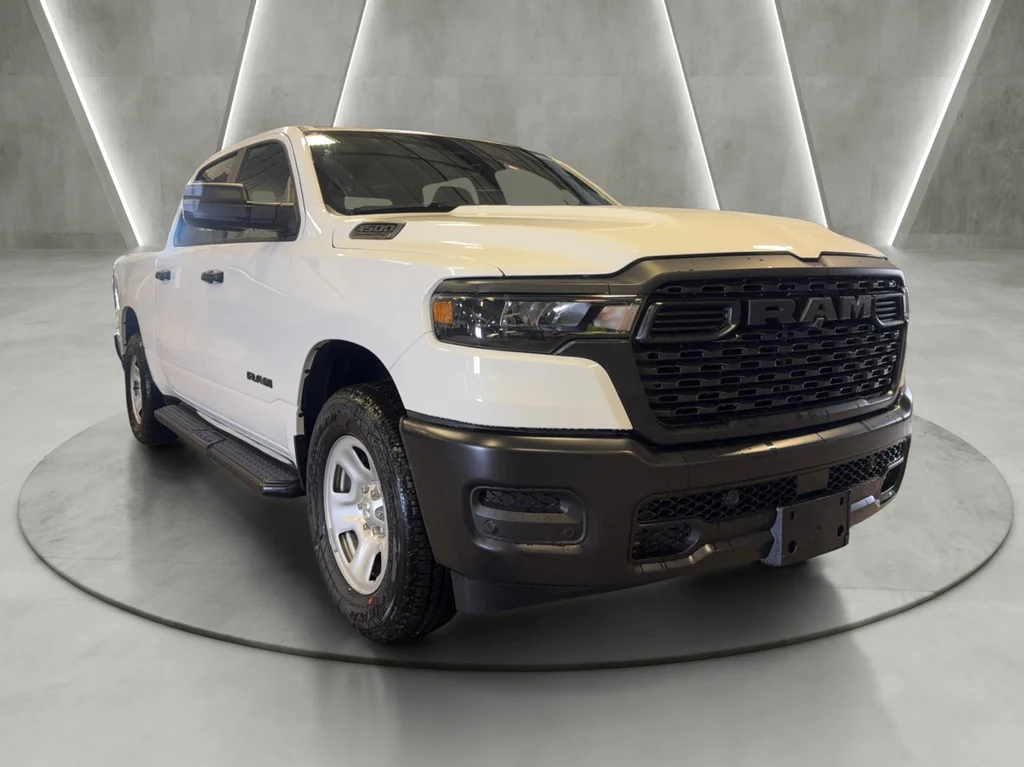New 2026 Bright White Clear-Coat Exterior Paint RAM Tradesman image 1