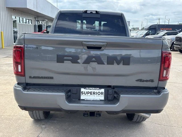 New 2026 Ceramic Gray Clear-Coat Exterior Paint RAM Laramie image 4