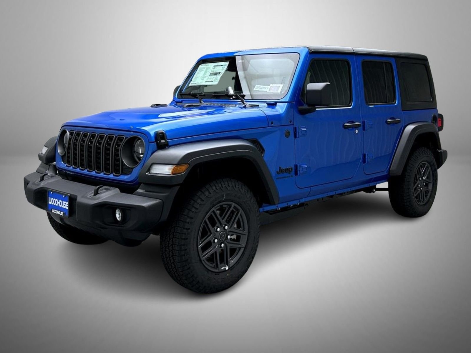 New 2026 Hydro Blue Pearl-Coat Exterior Paint Jeep Sport S image 1