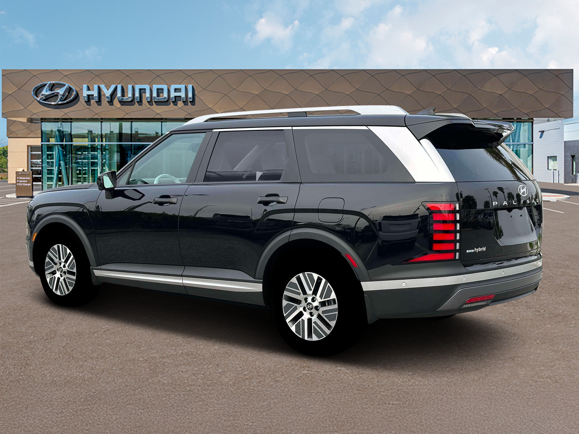 New 2026 Abyss Black Pearl Hyundai Blue SEL Premium 7P image 4