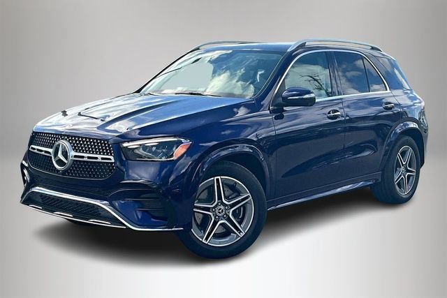 Used 2025 Blue Mercedes-Benz GLE 350 image 2
