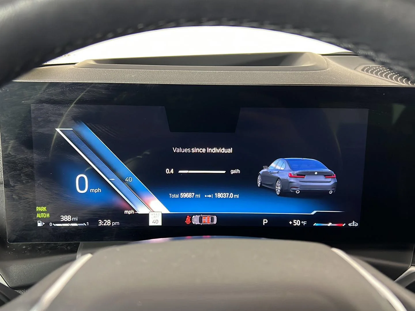 Used 2023 Skyscraper Grey Metallic BMW 330i xDrive image 19