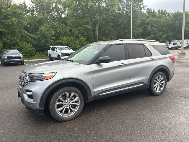 Used 2021 Ford Explorer Limited with VIN 1FMSK8FH1MGA88225 for sale in Kansas City